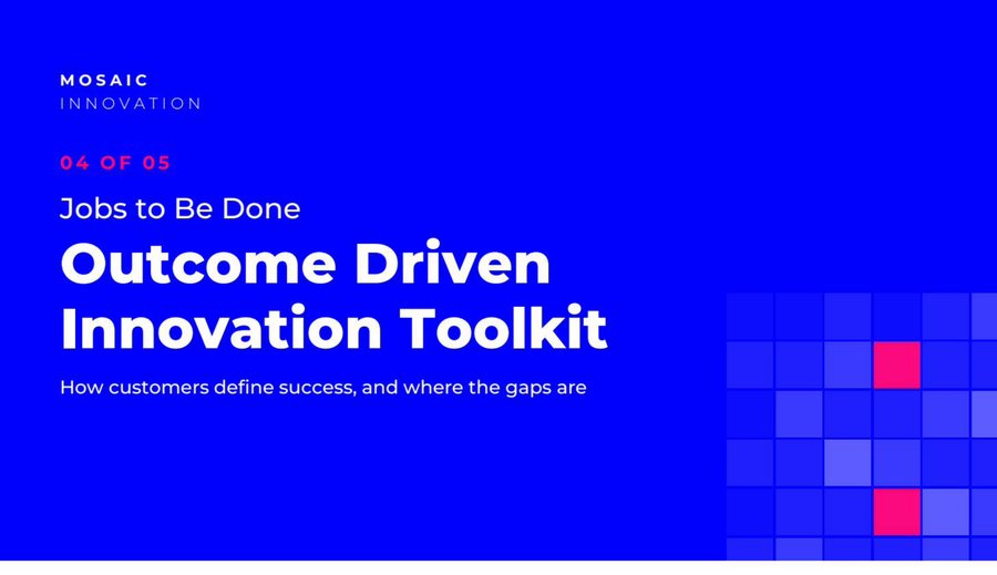 Outcome-Driven Innovation Toolkit cover
