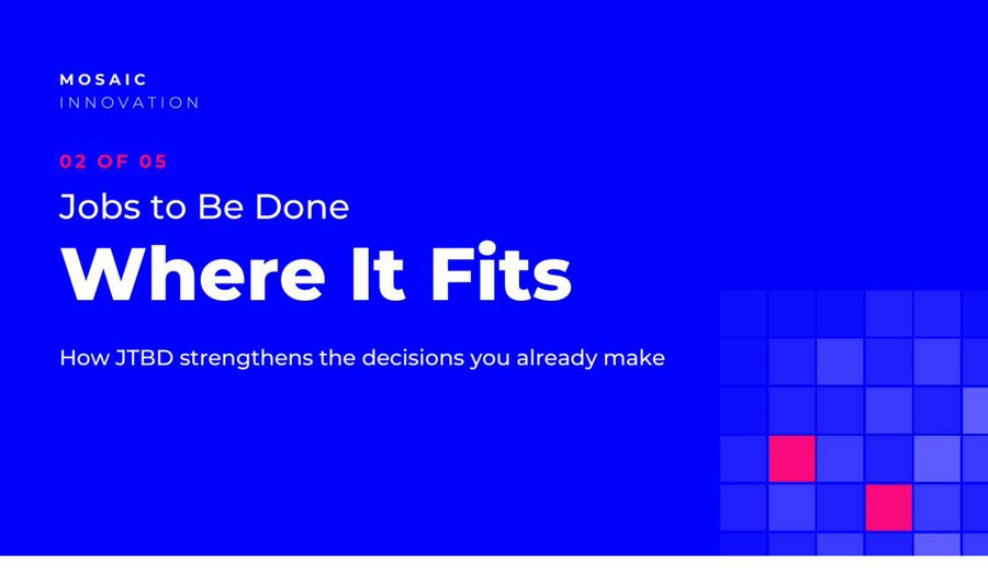 Where JTBD Fits cover