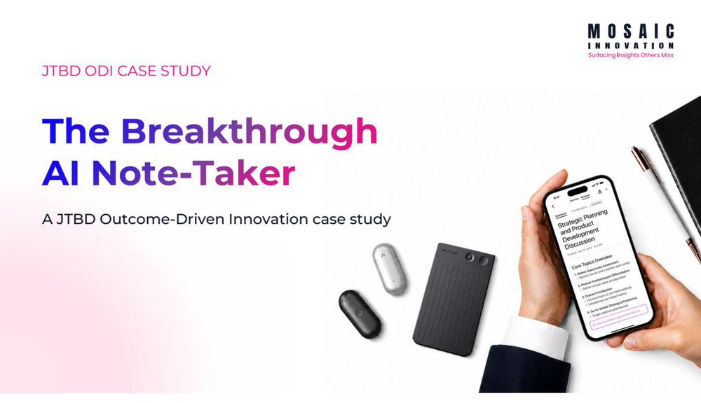 The Breakthrough AI Note-Taker case study cover